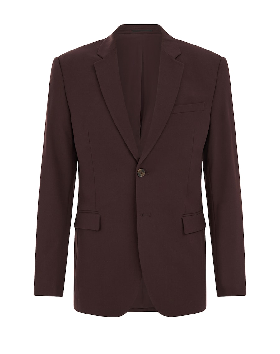 

Приталенный пиджак WE Fashion, шоколадный