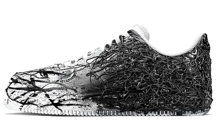 

Кроссовки Nike Air Force 1 Skateboard Shoes Men Low-Top Black White