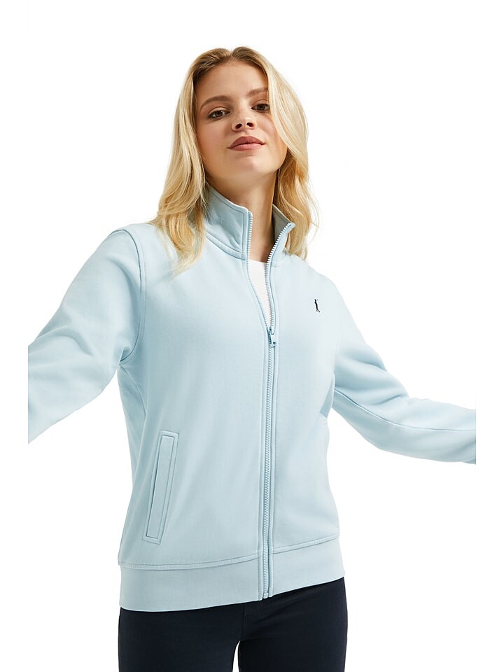 

Спортивная куртка Polo Club Sweatjacke, светло-синий