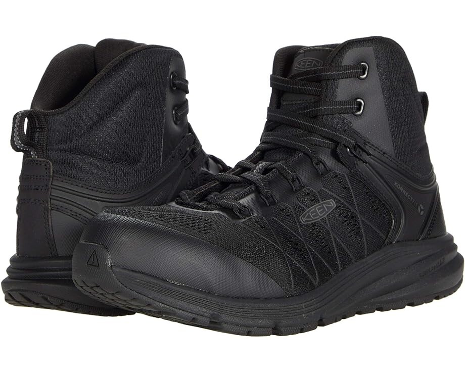 

Кроссовки KEEN Utility Vista Energy Mid, цвет Black/Raven