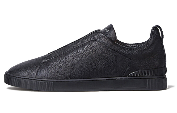Кроссовки для скейтбординга Triple Stitch мужские низкие черные Zegna