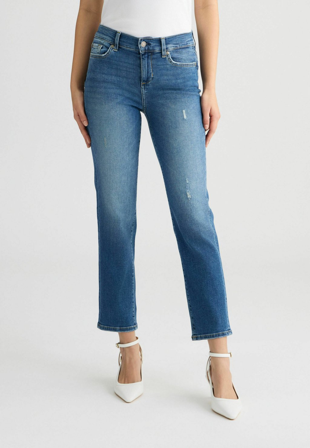 

Джинсы облегающего кроя PANT AUTHENT LIU JO, цвет Denim Blue