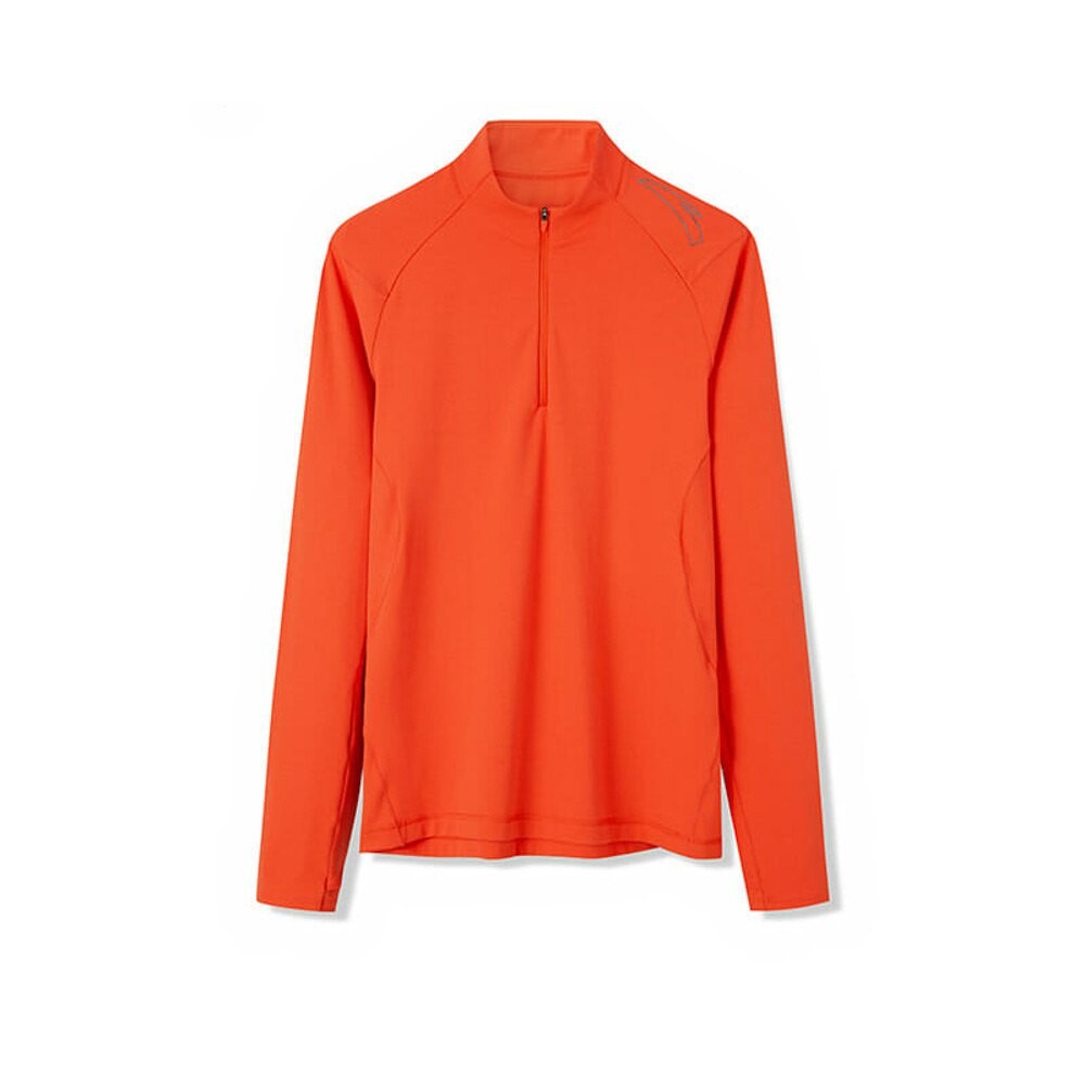 

Спортивная футболка Anta Running half zip, оранжевый