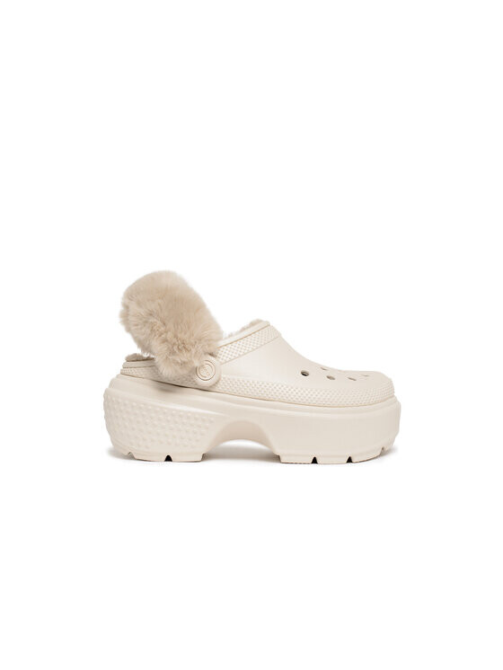 

Домашние тапочки Crocs, бежевый