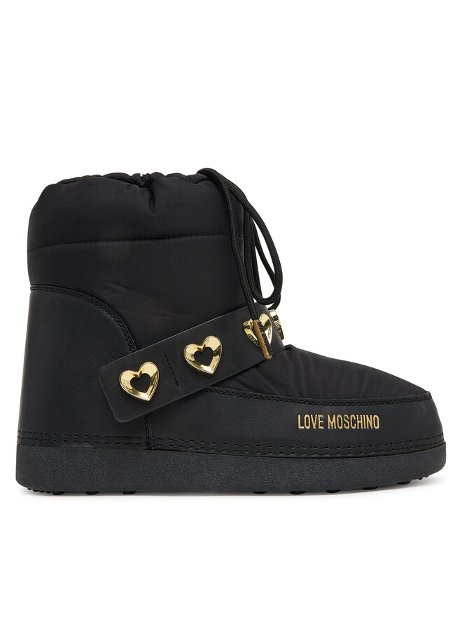 Зимние сапоги JA24182G0NISD00A Love Moschino, черный