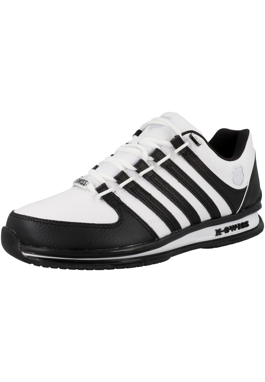 Полукеды K-SWISS, белый/белый/черный — фото 2