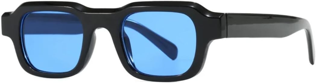 

Солнцезащитные очки с защитой от УФ-излучения UV400 | Легкая оправа в стиле панк, чайного цвета | для женщин и мужчин, для занятий спортом на открытом воздухе и вождения DSVIGF, Black-blue