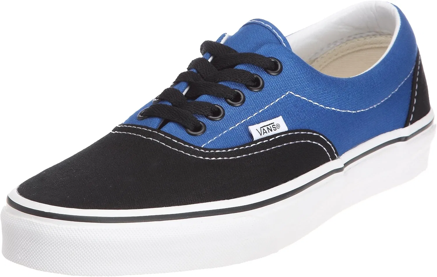 Кроссовки Vans Era Unisex Adult Sports Shoes Skateboarding, Black Snorkel Blue