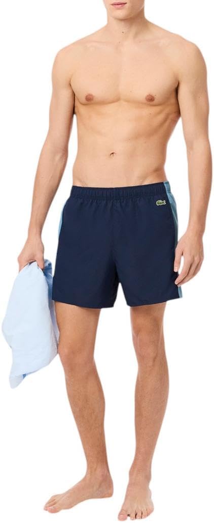 

Мужские шорты Lacoste Colorblock, Navy Blue, Dark Blue, & Light Blue
