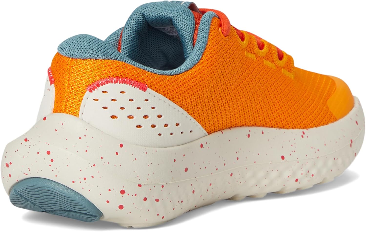 Кроссовки для мальчиков Under Armour Surge 4 для младших школьников, оранжевый — фото 3