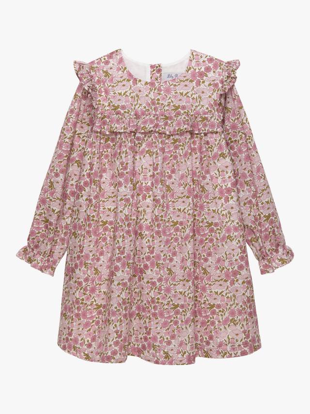 

Детское платье с рюшами Poppy & Daisy Trotters, Multi