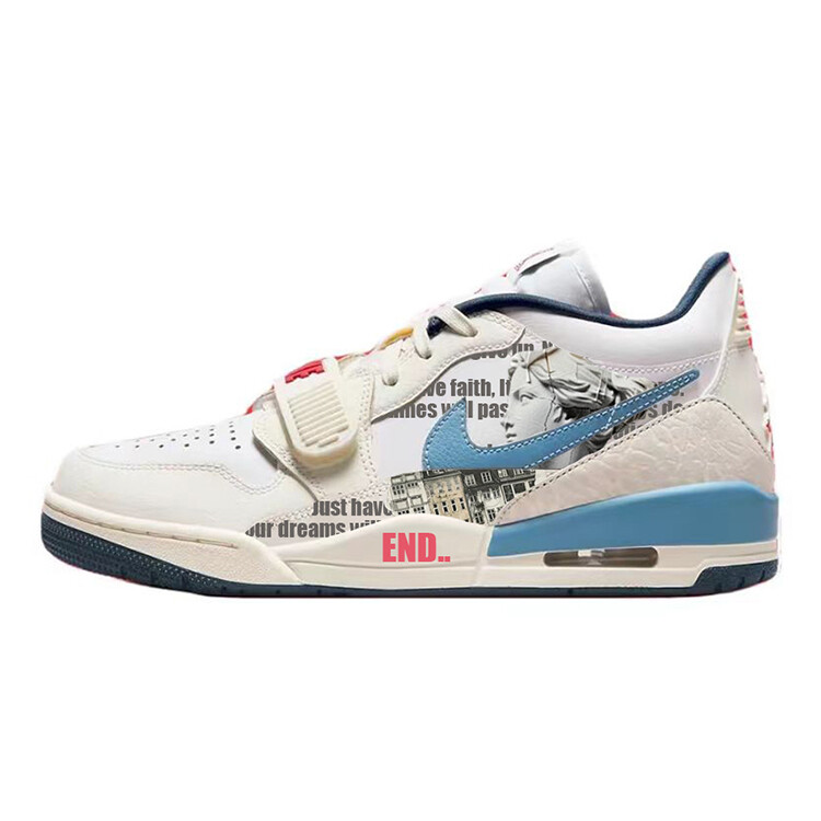 

Баскетбольные кроссовки Legacy 312 Vintage Unisex Low-Top Blue Jordan