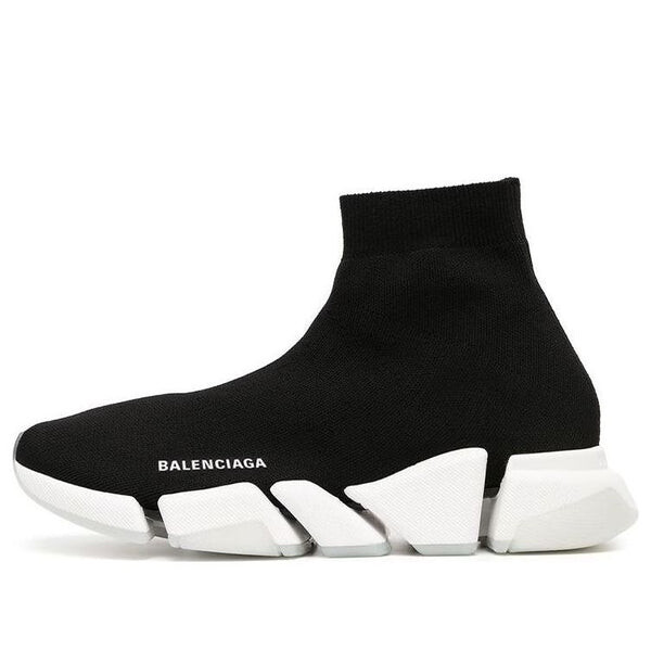 

Кроссовки speed 2.0 trainers 'rib-knit black' Balenciaga, черный