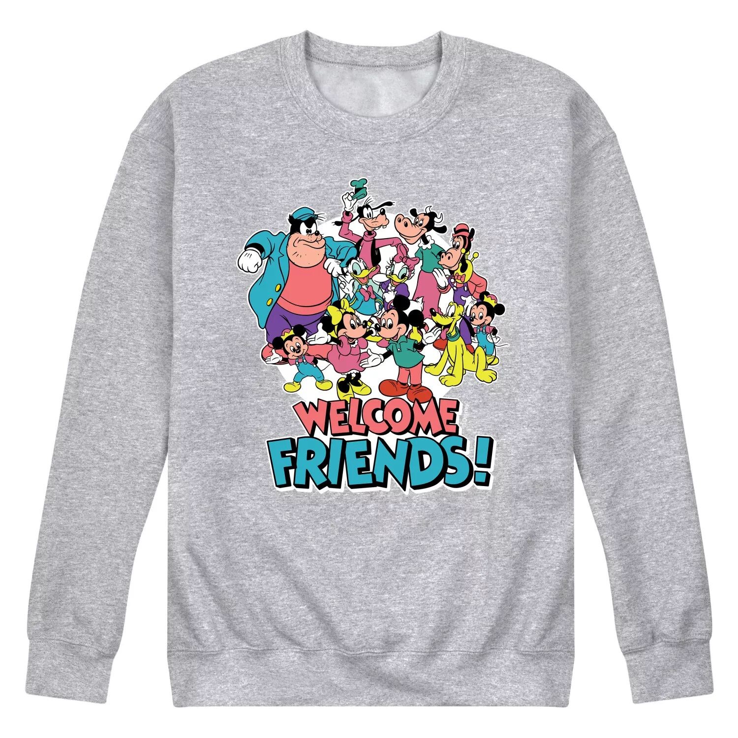 

Мужская флисовая толстовка Welcone Friends Disney's Licensed Character