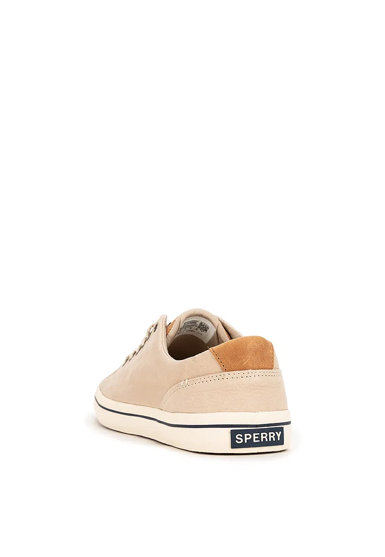 Мужские кожаные кроссовки Striper LTT Sperry, кремовый — фото 3