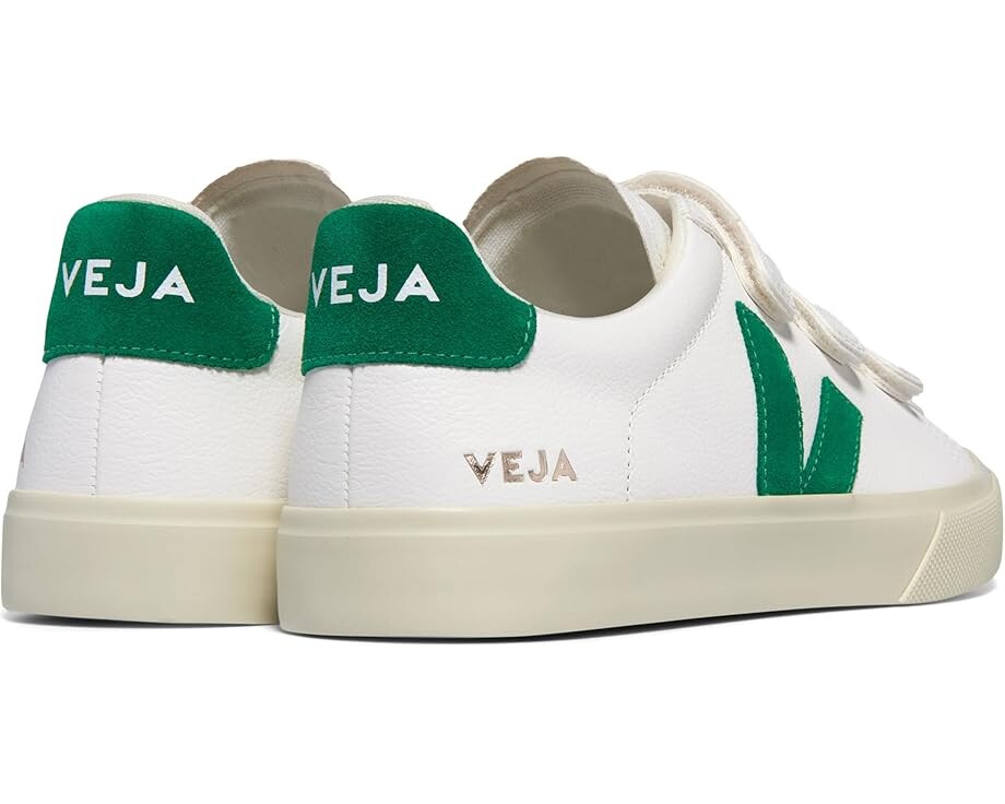 Кроссовки VEJA Recife Logo, цвет Extra White/Emeraude — фото 2