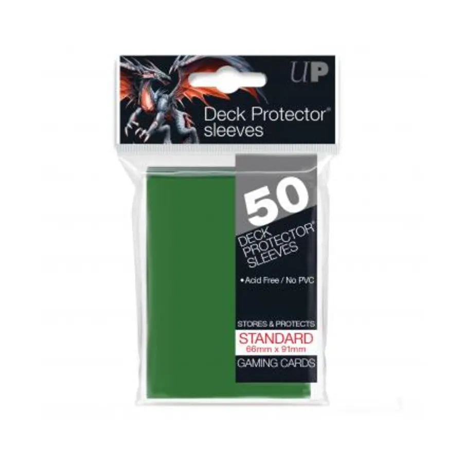 

Сплошной зеленый (50), Card Sleeves - Standard - Yellow & Green (Ultra Pro)