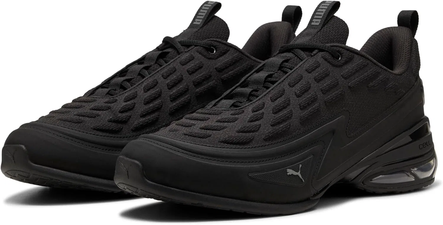 Кроссовки PUMA Adult Meza, размер 42.5, черные, темно-серые — фото 2