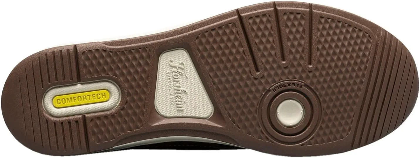 Мужские слипоны Florsheim, с двойной эластичной вставкой, темно-синий — фото 2