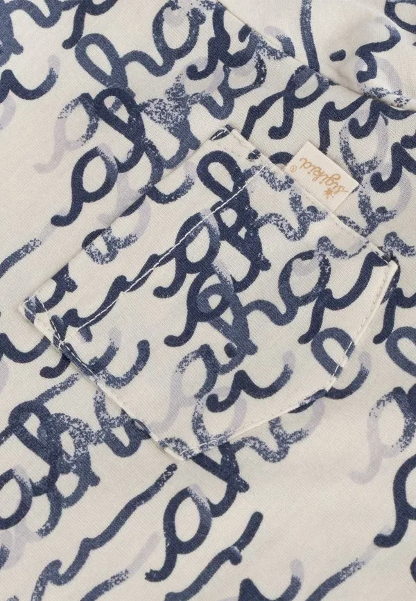 Футболка sigikid, футболка с принтом "ахои, маленький пират" Sigikid, Beige/Blau — фото 4