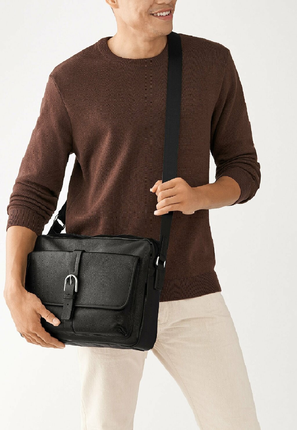 

Портфель F CAMDEN Fossil, цвет black