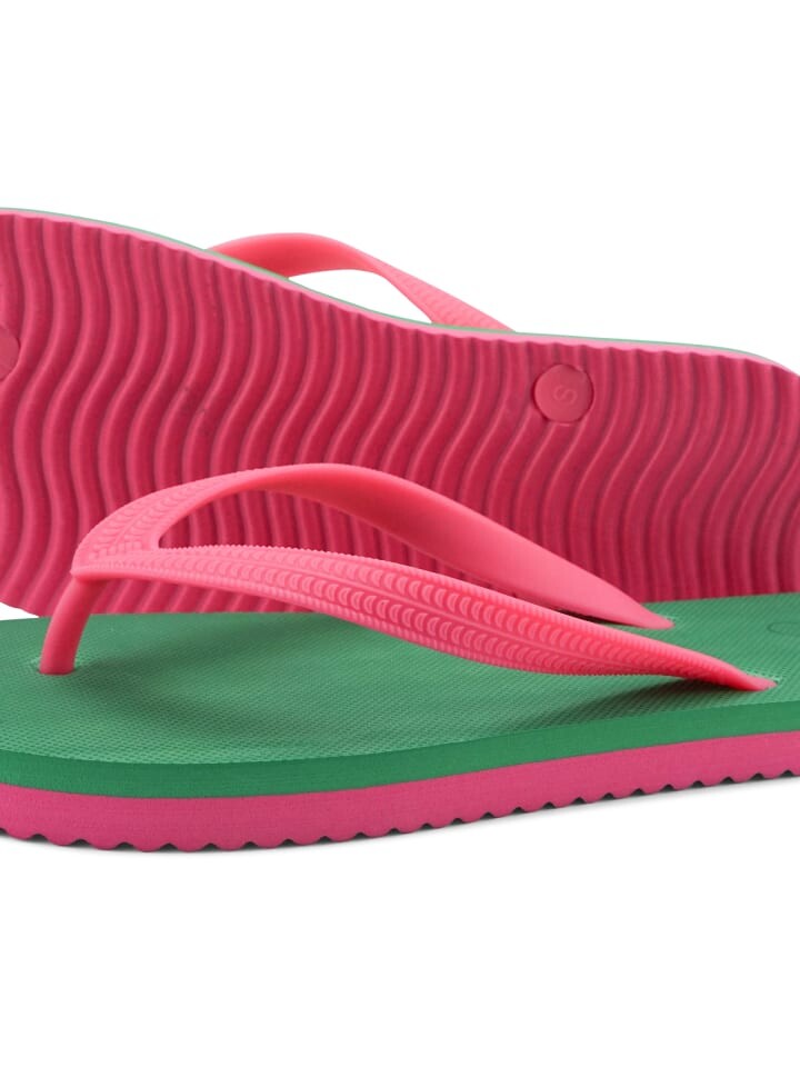 Сандалии Flip Flop, цвет smaragdgrün/pink — фото 4