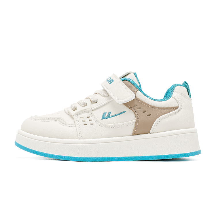 

Детские скейтерские кроссовки Kids WARRIOR, бежевый/синий/хаки