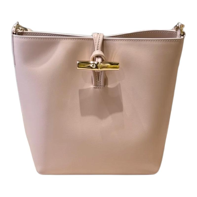 

LONGCHAMP Сумка через плечо из телячьей кожи мини женская леди лепестковый розовый