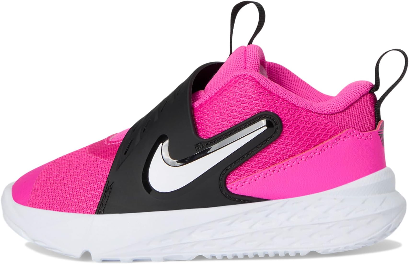 Кроссовки Nike Kids Team Hustle D 12, цвет Laser Fuchsia/White/Black — фото 4