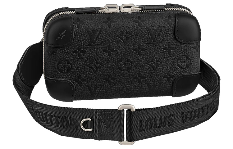 

LOUIS VUITTON Горизонт Клатч Сумка из телячьей кожи Клатч через плечо на пояс