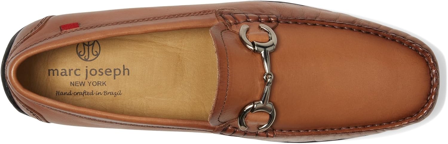 Мужские лоферы Marc Joseph New York, модель Chambers St, Whiskey Brushed Napa — фото 2