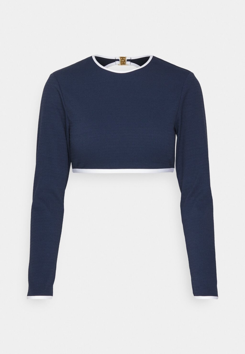 

Верх бикини BEACH BOUND CROPPED LONG SLEEVE SUNVEST Seafolly, цвет true navy