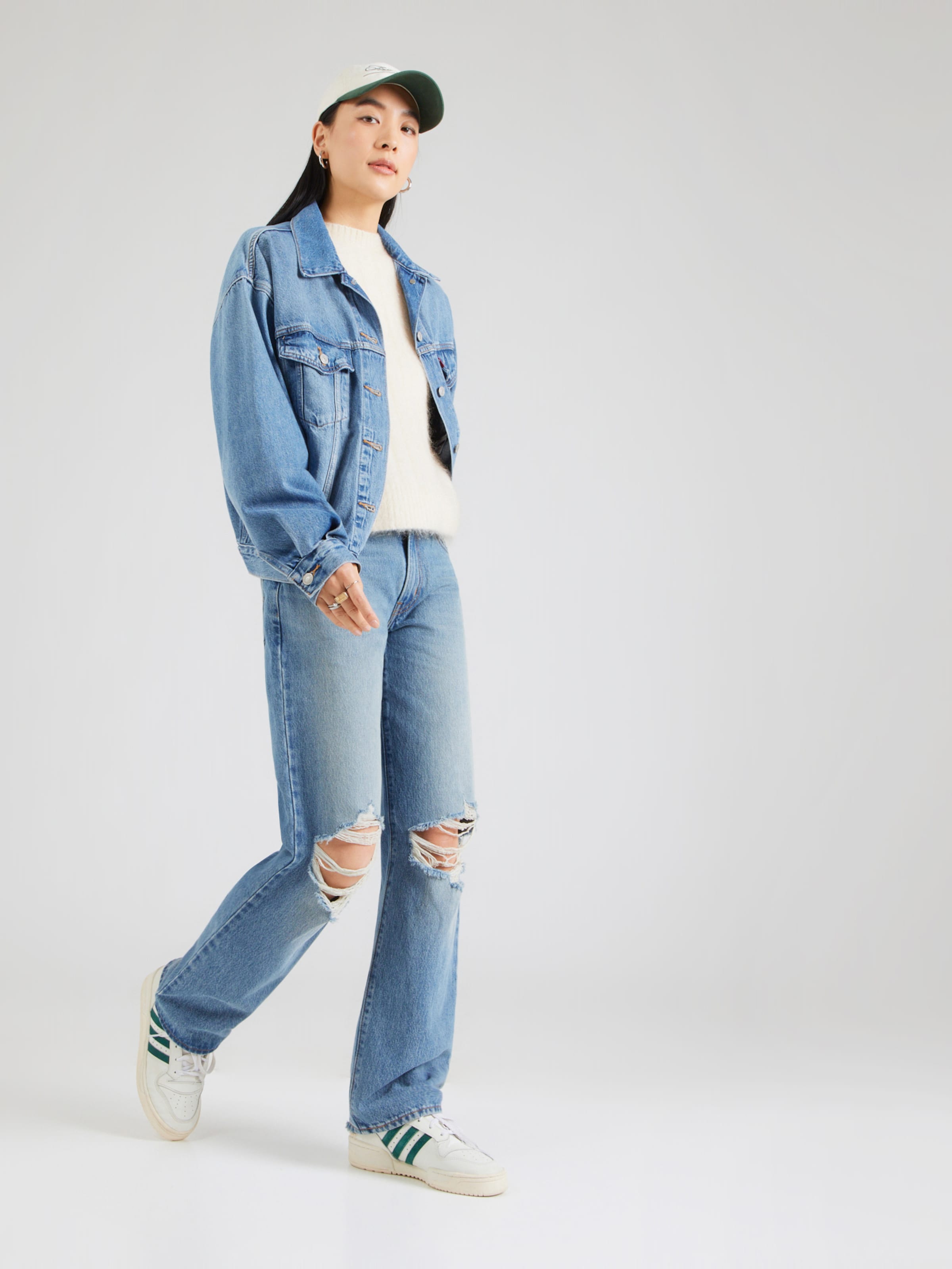 LEVI'S  Джинсы свободного кроя '94 Baggy Jeans' в синем дениме — фото 4