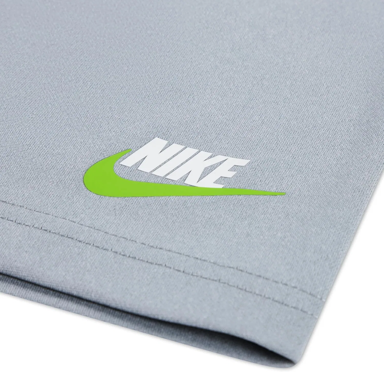 Детский спортивный комплект из футболки и шорт Nike, Light Smoke Grey — фото 2