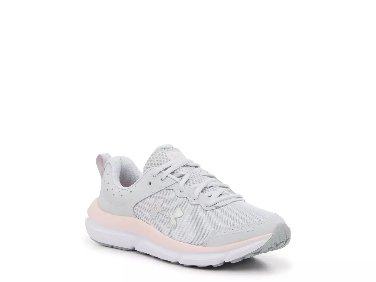 

Кроссовки Under Armour Assert 10 — детские, Halo Grey/Pink