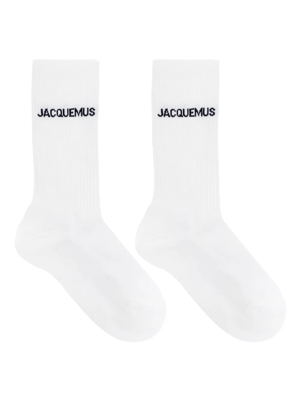 

Носки с вышитым логотипом JACQUEMUS, белый