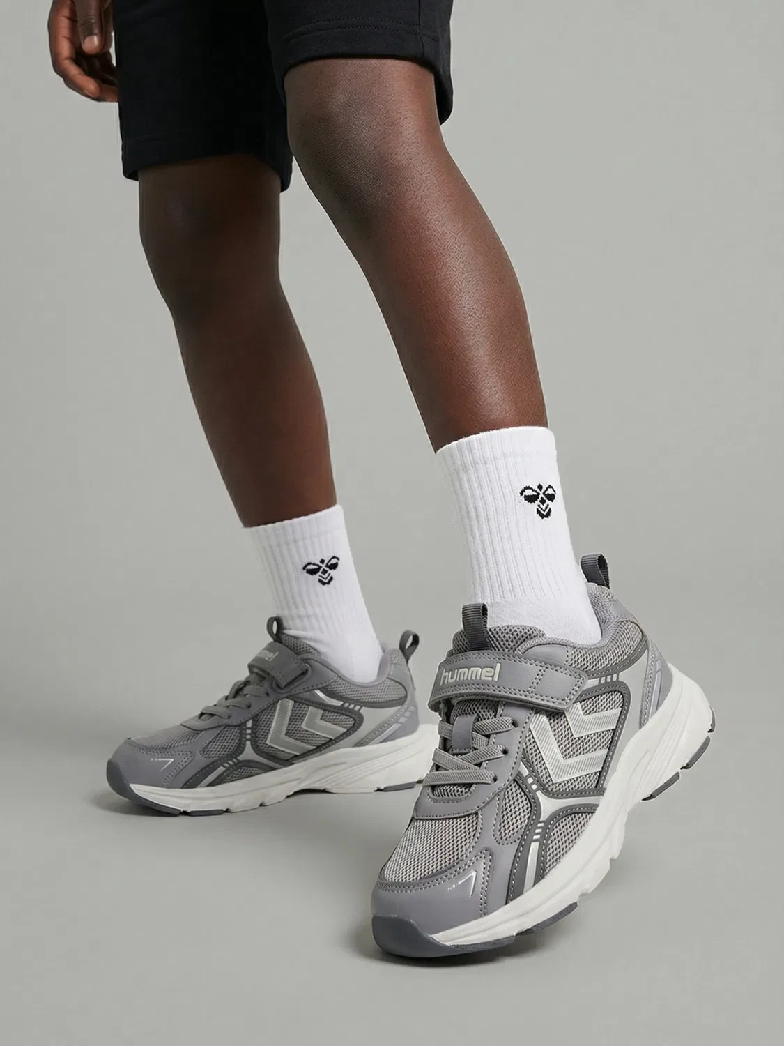 Кроссовки низкие Effort One, Hummel, alloy