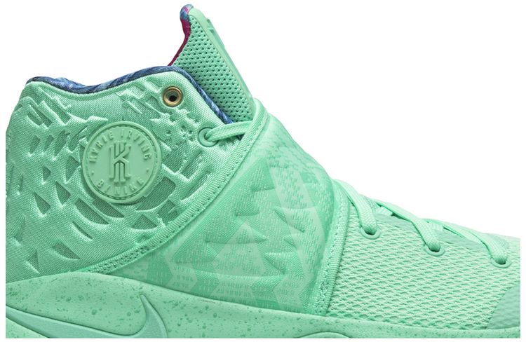 Кроссовки Nike Kyrie 2 EP 'What The', зеленый — фото 2
