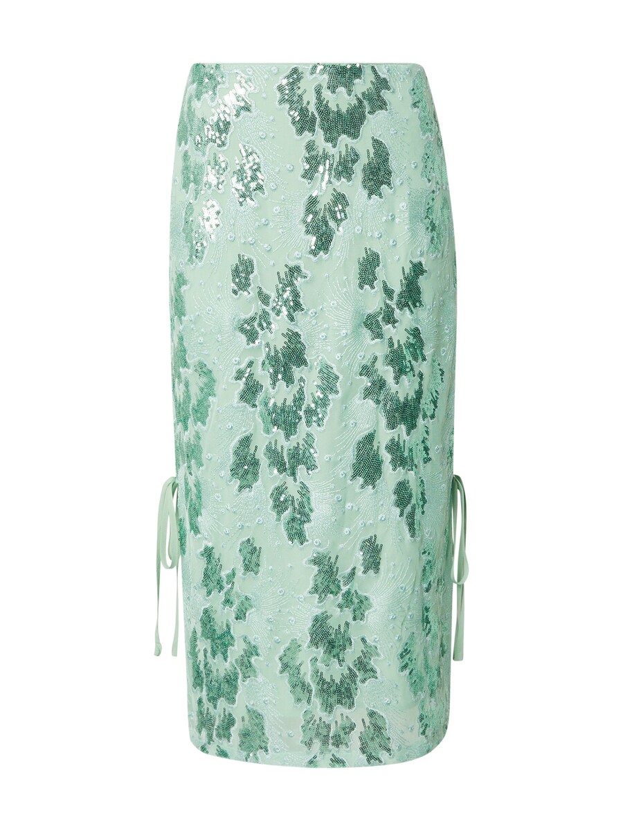 

Юбка VILA ROUGE EDIT Rouskylar, цвет Pastel green/Dark green