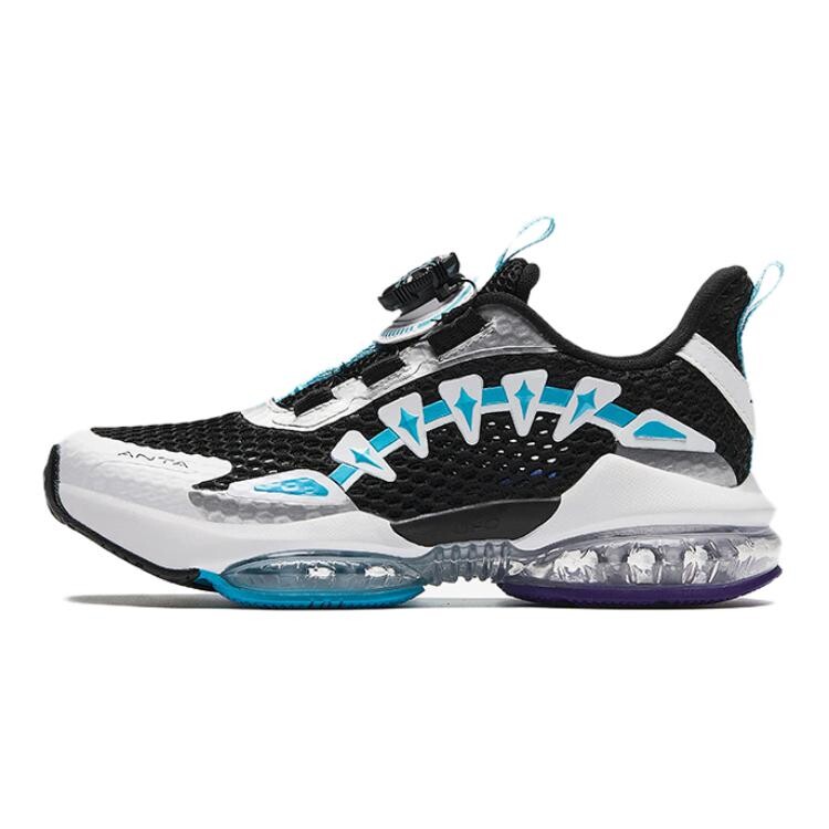 

Детские кроссовки GS Low-top Black/Silver/ANTA White/Lake Blue Anta Kids, черный