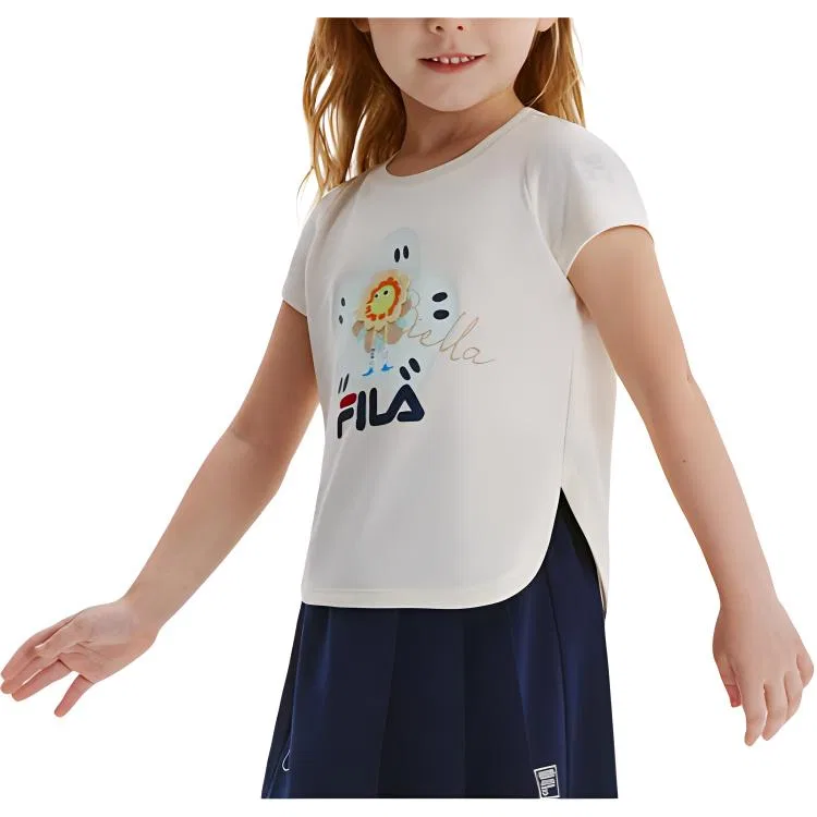 Футболка Maltose White, детская, 3-7 лет FILA KIDS — фото 4