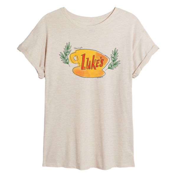 

Футболка Luke's Coffee от Juniors Gilmore Girls Licensed Character, бежевый