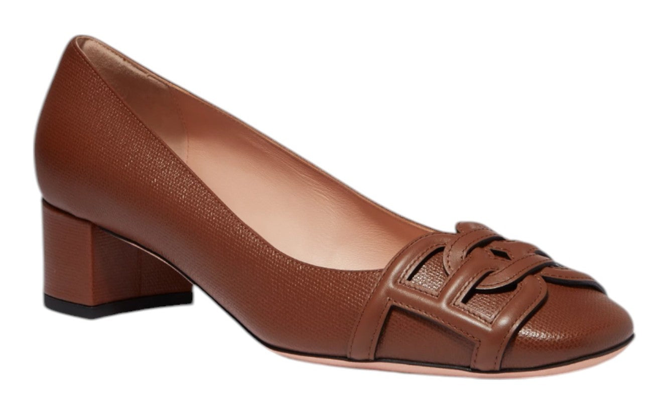 Женские туфли-лодочки Bally Pinkie 6239560 Cuero из тисненой кожи с телячьим принтом — фото 2