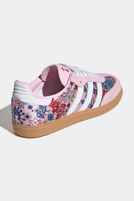 Кроссовки детские SAMBA OG Adidas Originals, розовый — фото 3