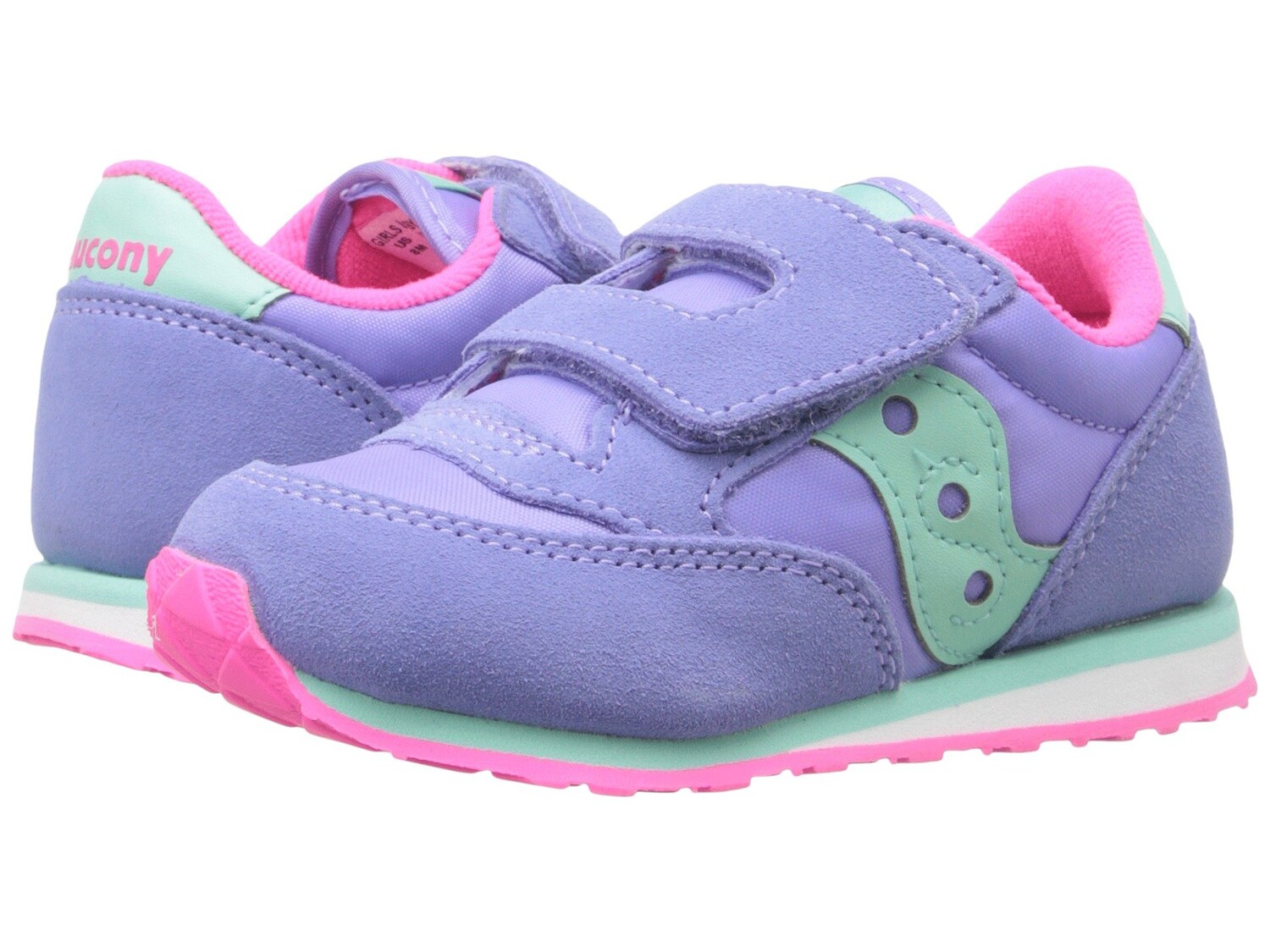 Кроссовки Saucony Kids Originals Jazz Hook & Loop (Toddler/Little Kid) — фото 3