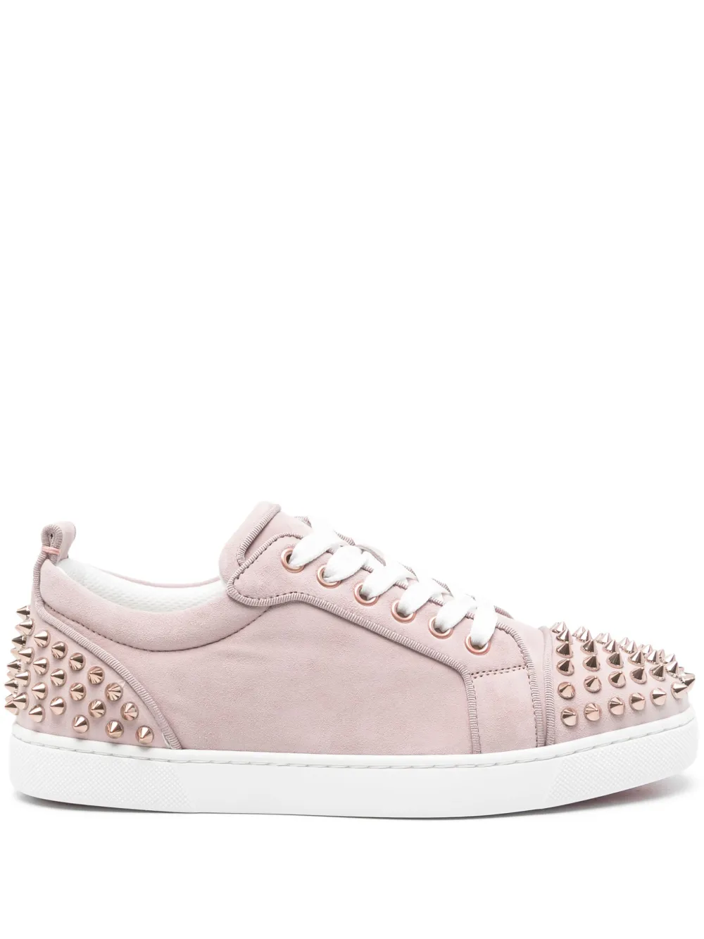 Кожаные кроссовки Christian Louboutin, розовый