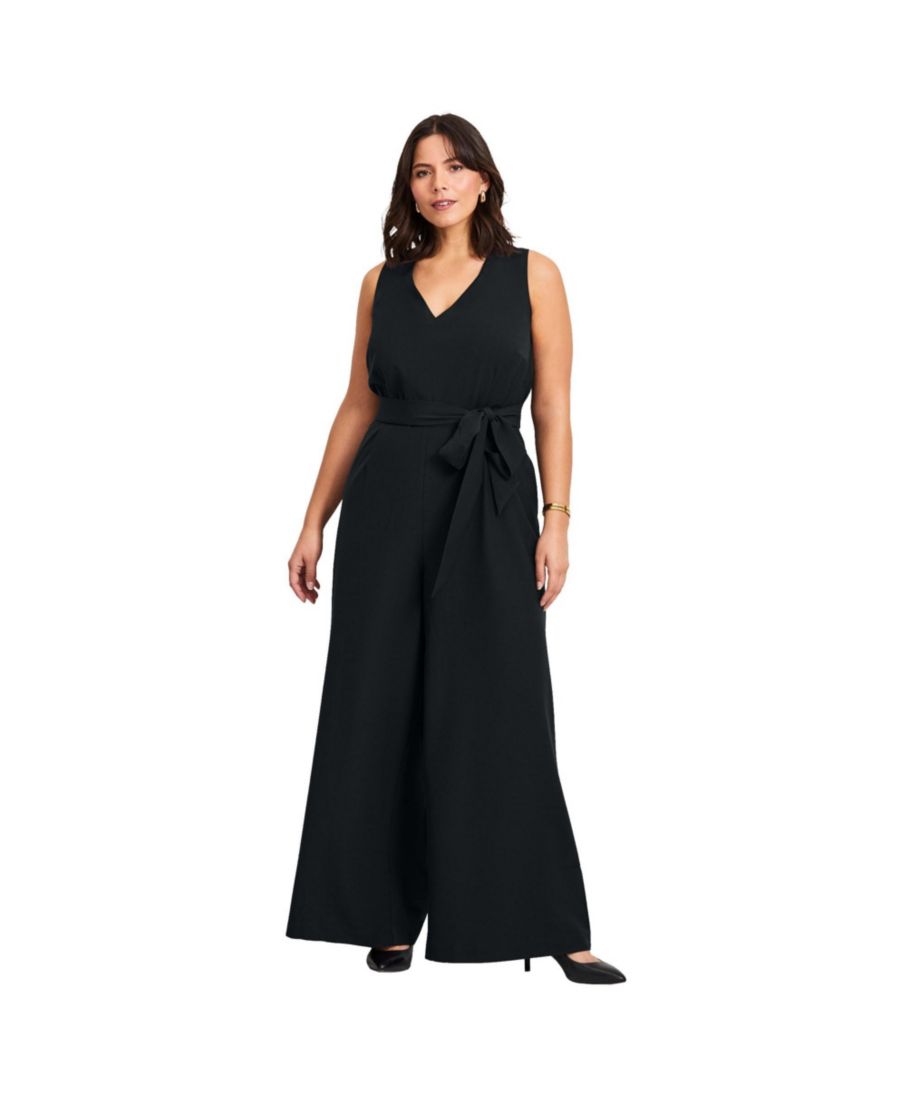 

Женский комбинезон Cool Hand с широкими штанинами AVENUE, Black