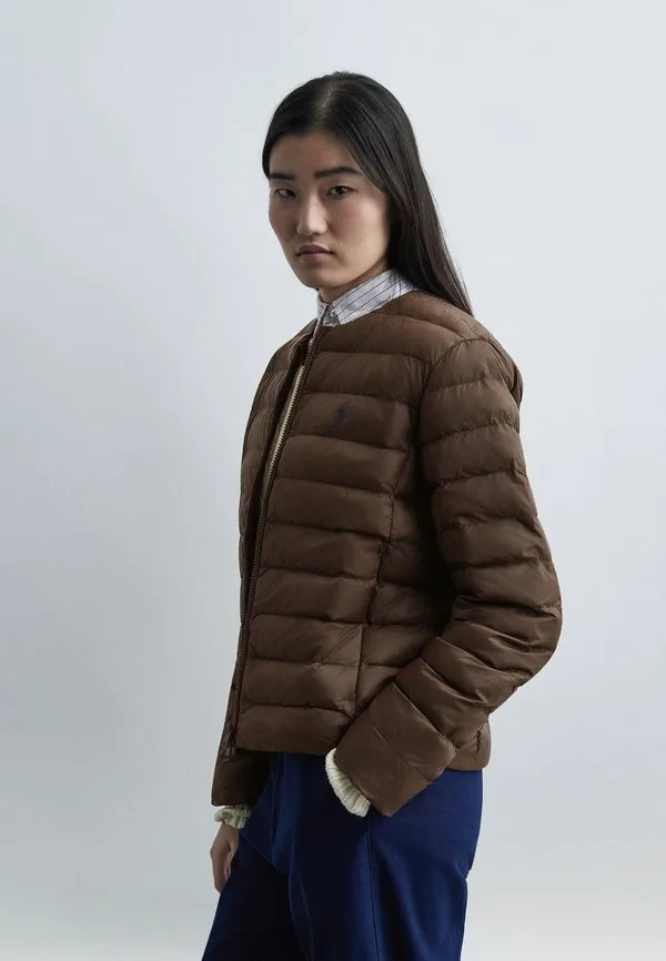 Женская пуховая куртка, зимняя куртка Polo Ralph Lauren, Dark Beech