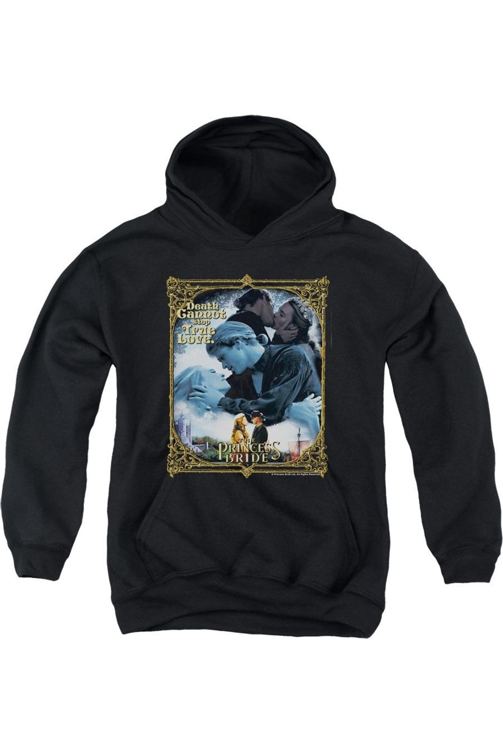 

Толстовка с капюшоном Princess Bride "Вечная молодость" Gildan, черный