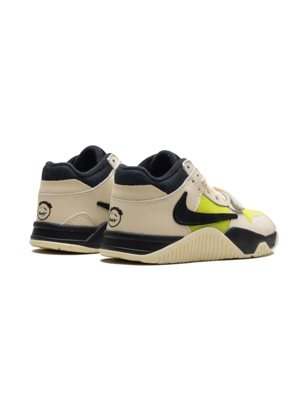 Кроссовки Jumpman Jack TR Bright Cactus из коллаборации с Travis Scott Jordan Kids, нейтральный — фото 3